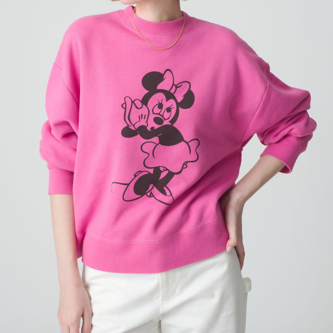 RH Vintage Minnie Sweat Shirt pink XS - トレーナー/スウェット