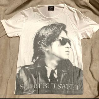 山下智久　Tシャツ　SHORT BUT SWEET 山P SBS