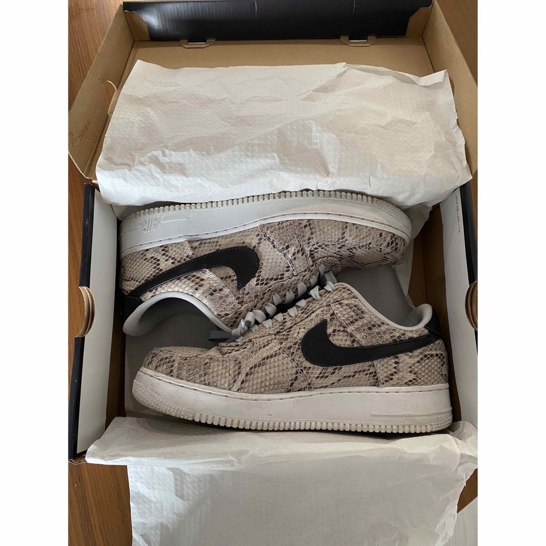 NIKE - ナイキ エアフォース1 ロー スネークスキン 2019 / 27.5cmの