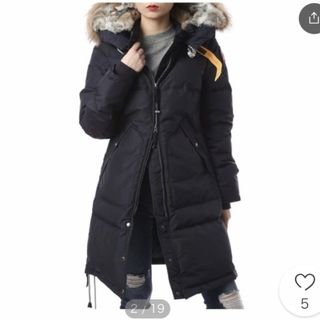 パラジャンパーズ(PARAJUMPERS)の✨最終お値下げ！新品未使用　パラジャンパーズ  ダウン　ネイビー　Sサイズ(ダウンジャケット)