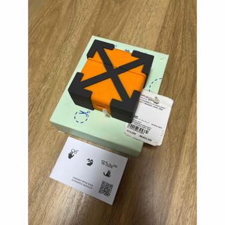 オフホワイト(OFF-WHITE)の新品OFF-WHITE オフホワイト　AIRPODS  CASE(その他)