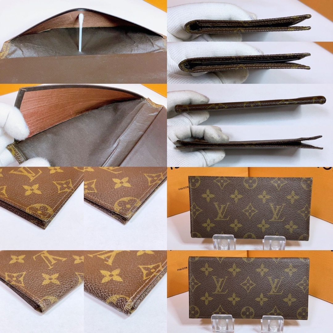 LOUIS VUITTON(ルイヴィトン)の440 ルイヴィトン モノグラム　札入れ　二つ折り財布　長財布　財布 レディースのファッション小物(財布)の商品写真