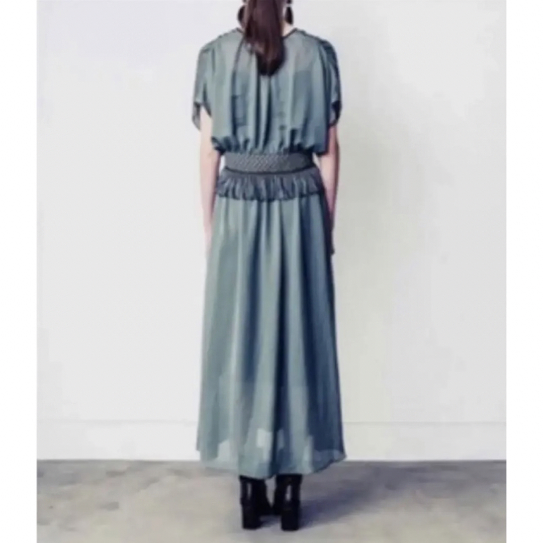 MIDWEST - EBONY 新品 CHIFFON FRINGE DRESS ワンピースの通販 by