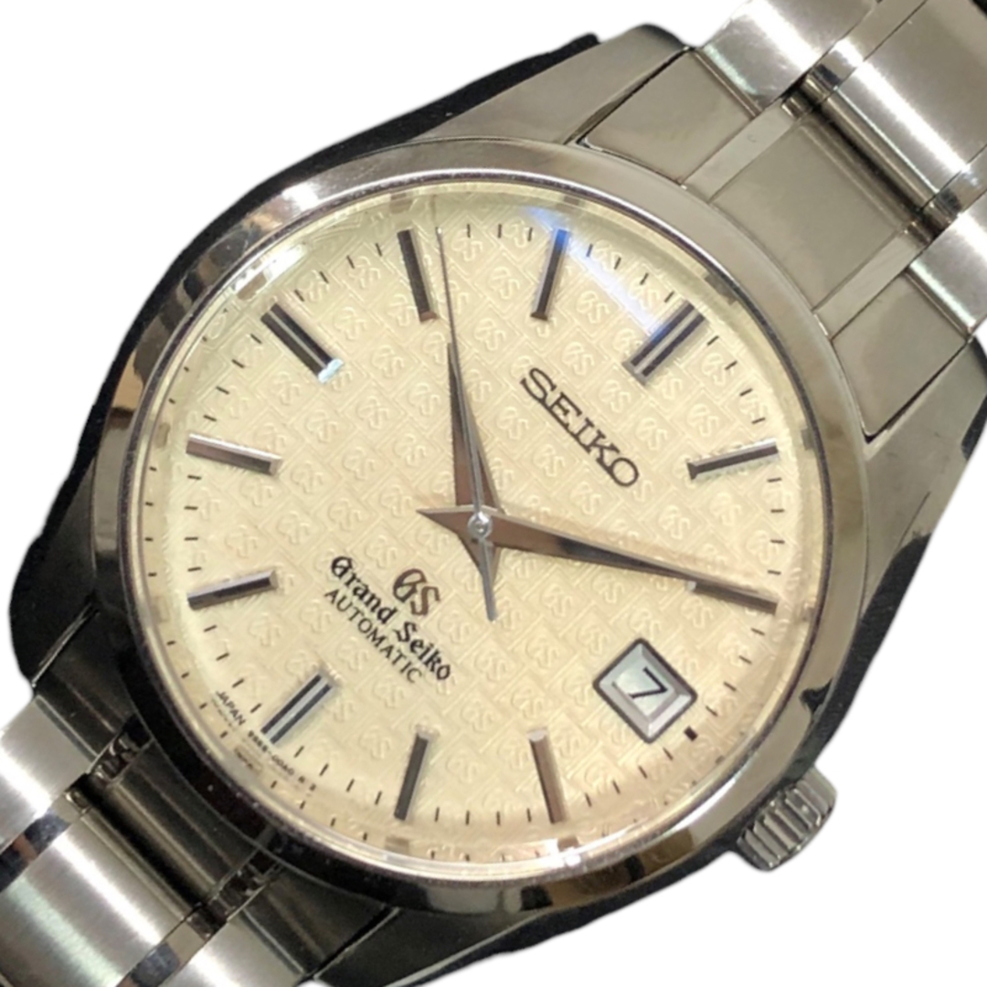 セイコー SEIKO グランドセイコー　メカニカル　マスターショップ限定 SBGR025 アイボリー チタン 自動巻き メンズ 腕時計