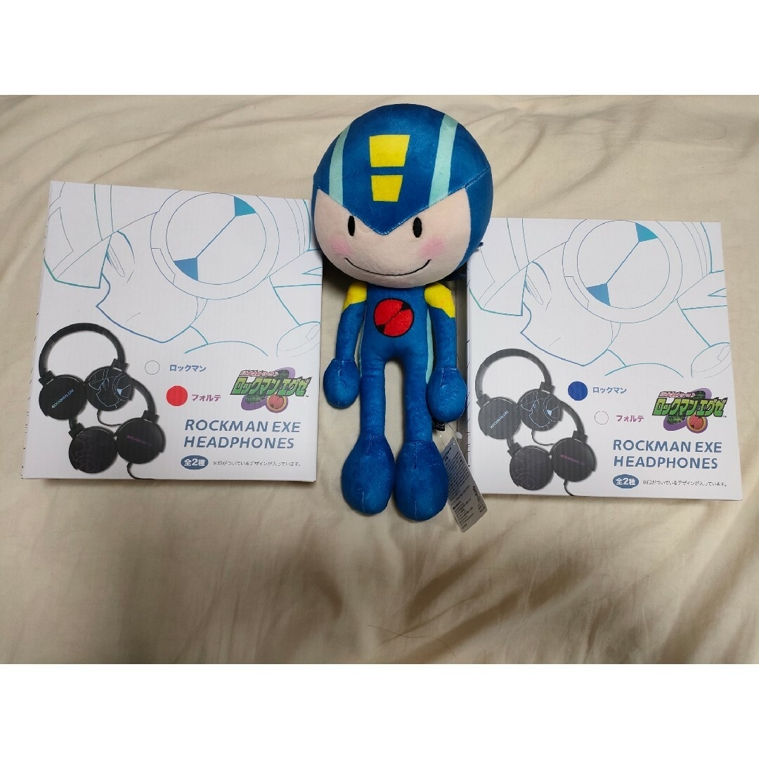 ロックマンエグゼ ヘッドホン2種 カワリミ ぬいぐるみ