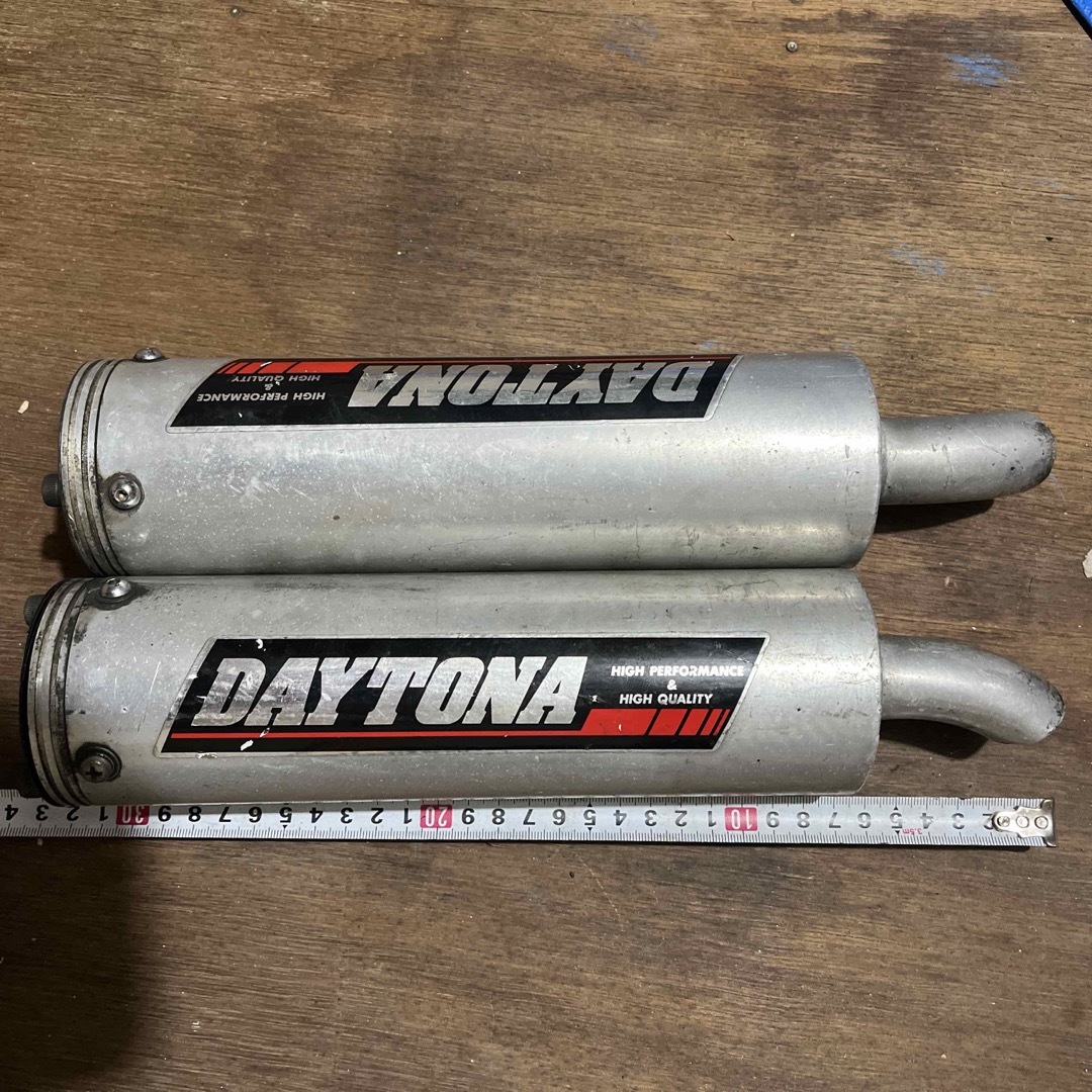 希少　当時物　デイトナ　DAYTONA　サイレンサー　　チャンバー　3本セット