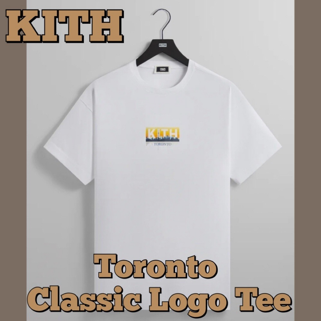 ★新品未使用★Kith/トロント /Tシャツ/クラシックロゴ/カナダ/白/Mキス | フリマアプリ ラクマ