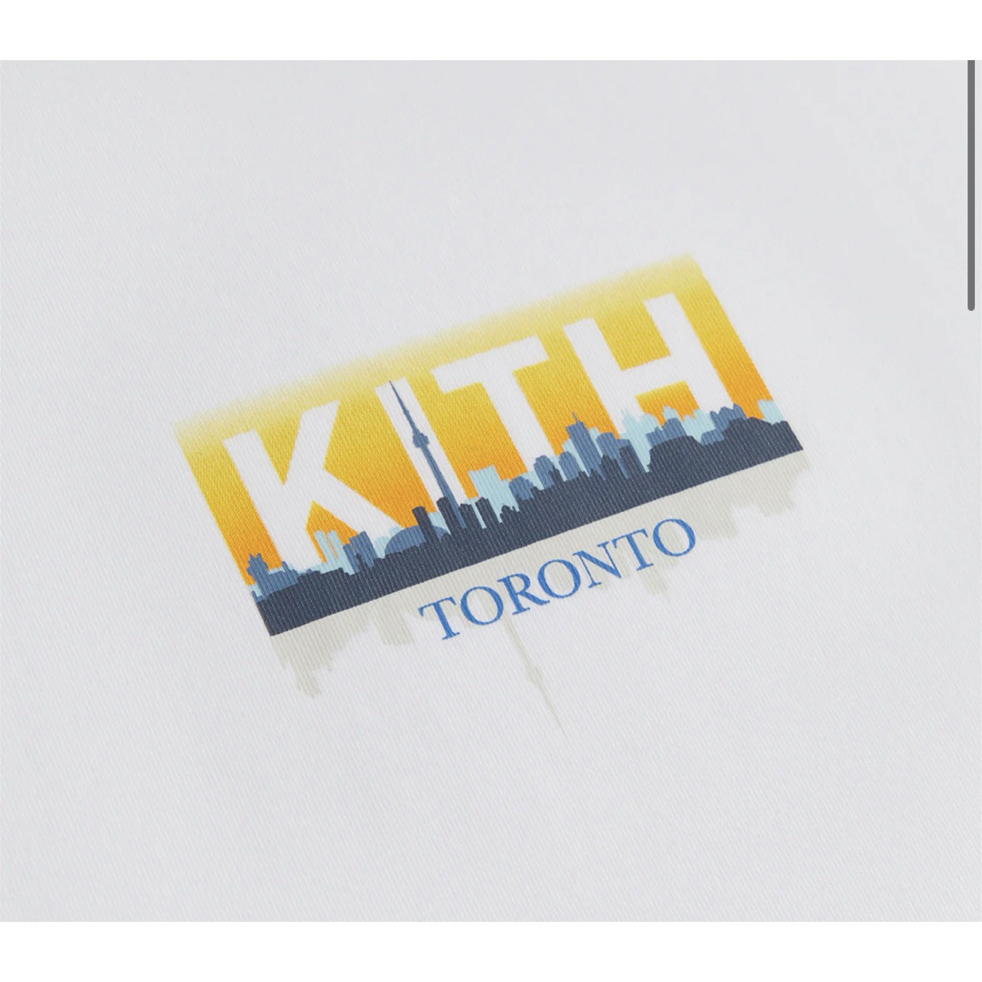 ★新品未使用★Kith/トロント /Tシャツ/クラシックロゴ/カナダ/白/Mキス