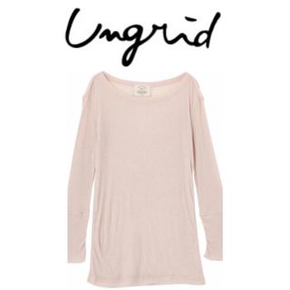 アングリッド(Ungrid)のungrid_アングリッド 長袖シアーTシャツ(Tシャツ(長袖/七分))