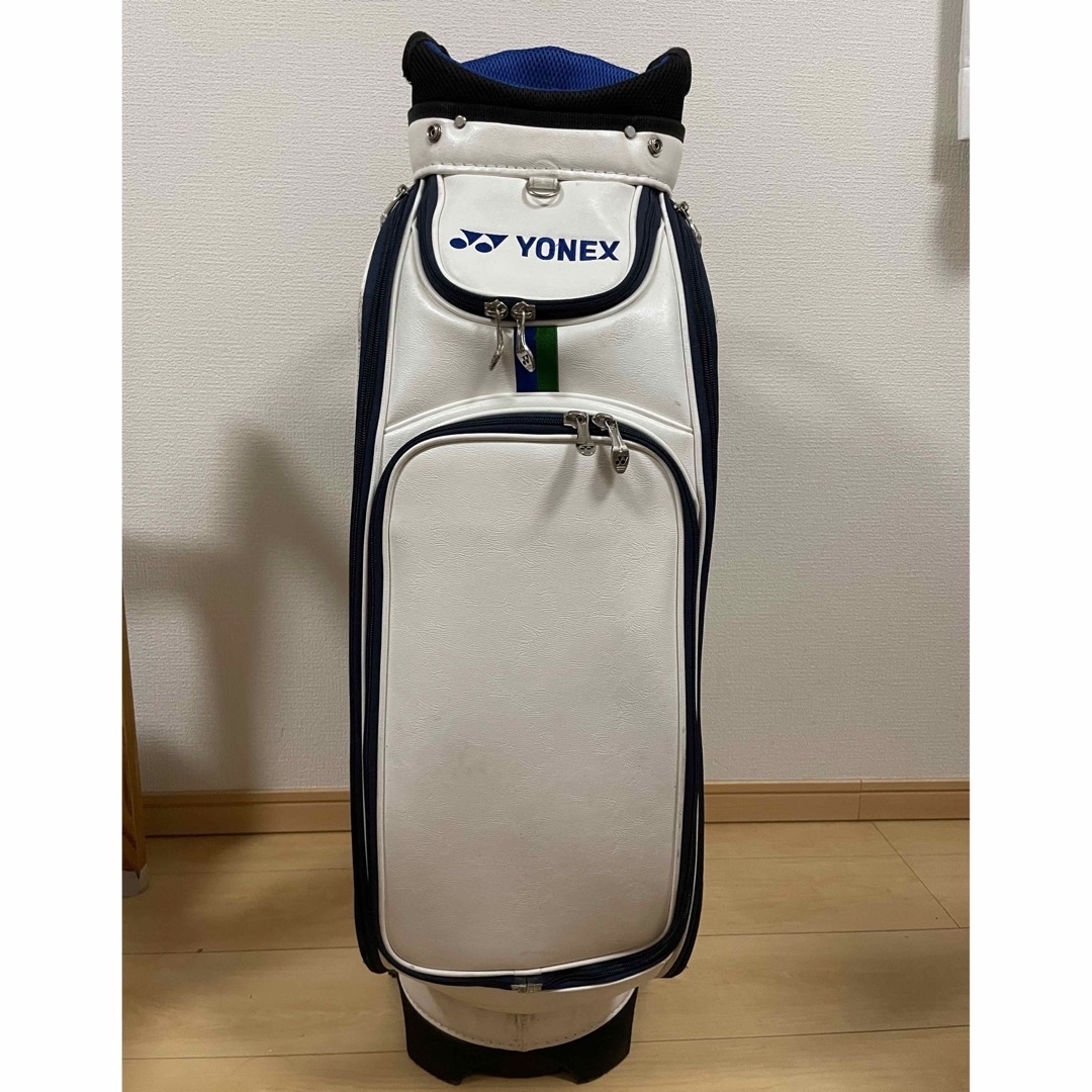 YONEX(ヨネックス)のヨネックス　キャディバックプロモデル　ネームプレート新品 スポーツ/アウトドアのゴルフ(バッグ)の商品写真