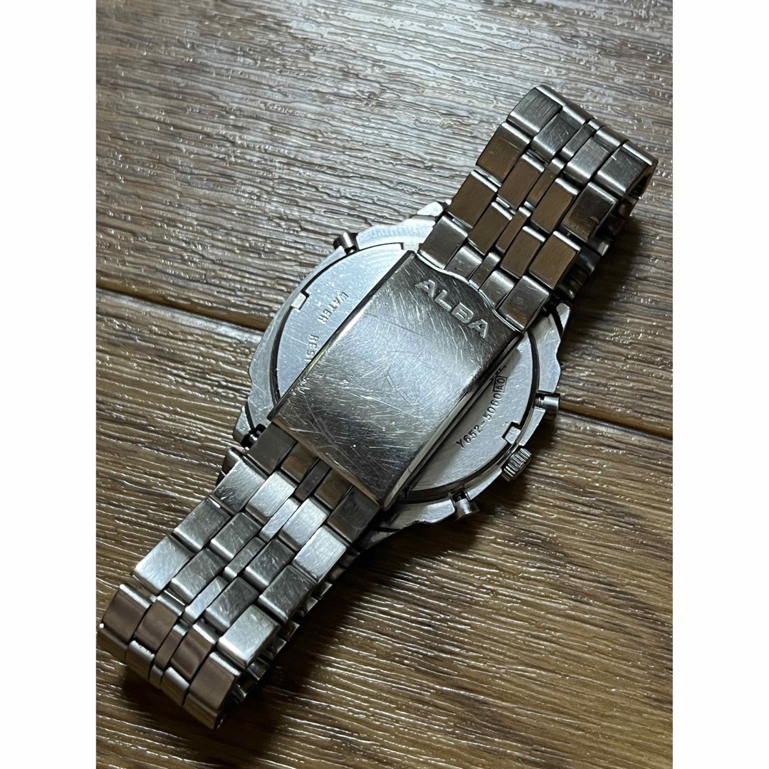 ALBA(アルバ)のALBA アナデジ　ハイブリッド　Y652-5060 メンズの時計(腕時計(アナログ))の商品写真