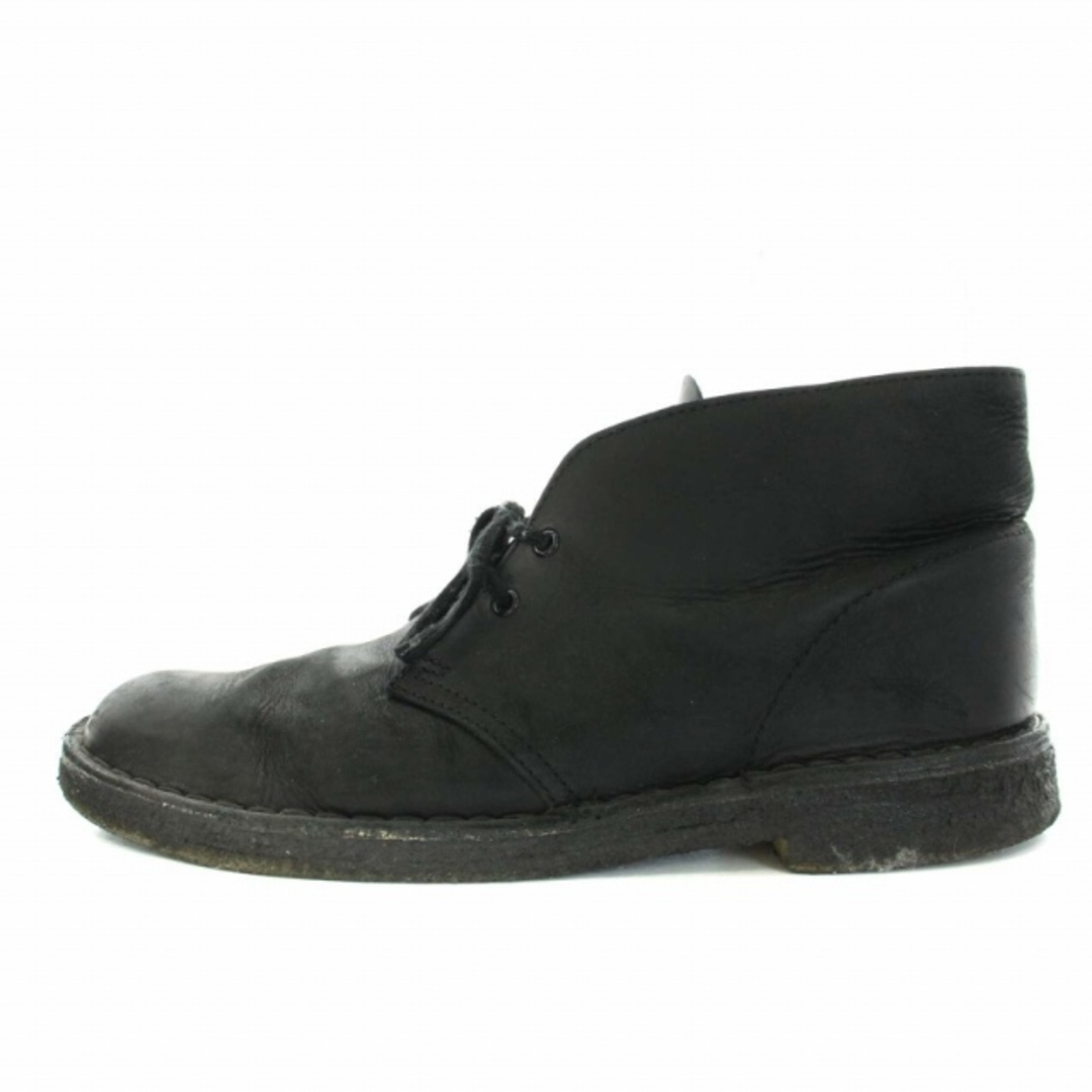 Clarks - clarks ORIGINALSデザートブーツ レザー UK7 25.5cm 黒の通販