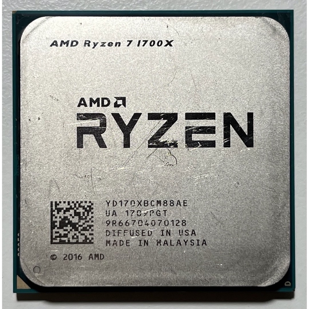 AMD Ryzen7 1700X 3.4GHz 8C/16T AM4 CPU