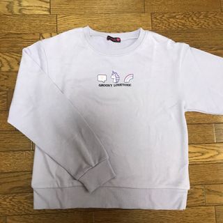 ラブトキシック(lovetoxic)のLovetoxic ラブトキシック　スウェット　スエット　160 小学生　中学生(Tシャツ/カットソー)