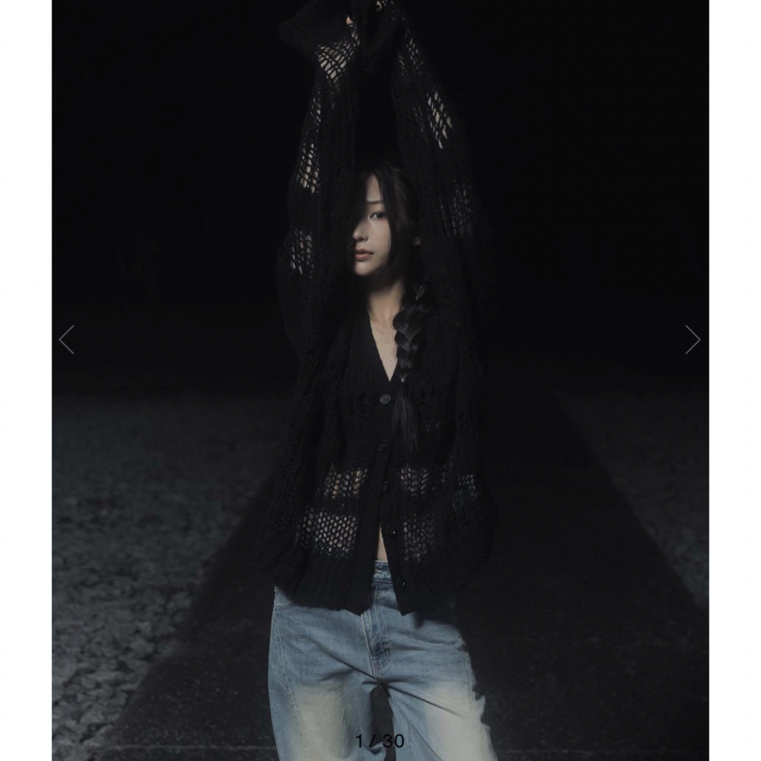 melt. - melt the lady gradation net cardiganの通販 by hiikun's