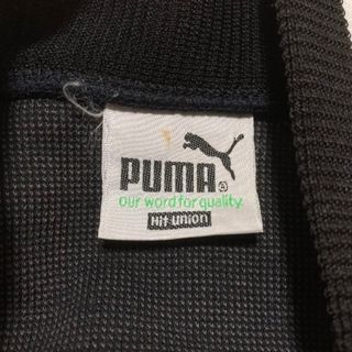 PUMA - 90Sプーマ トラックジャケット ヒットユニオン 日本製 ブラック