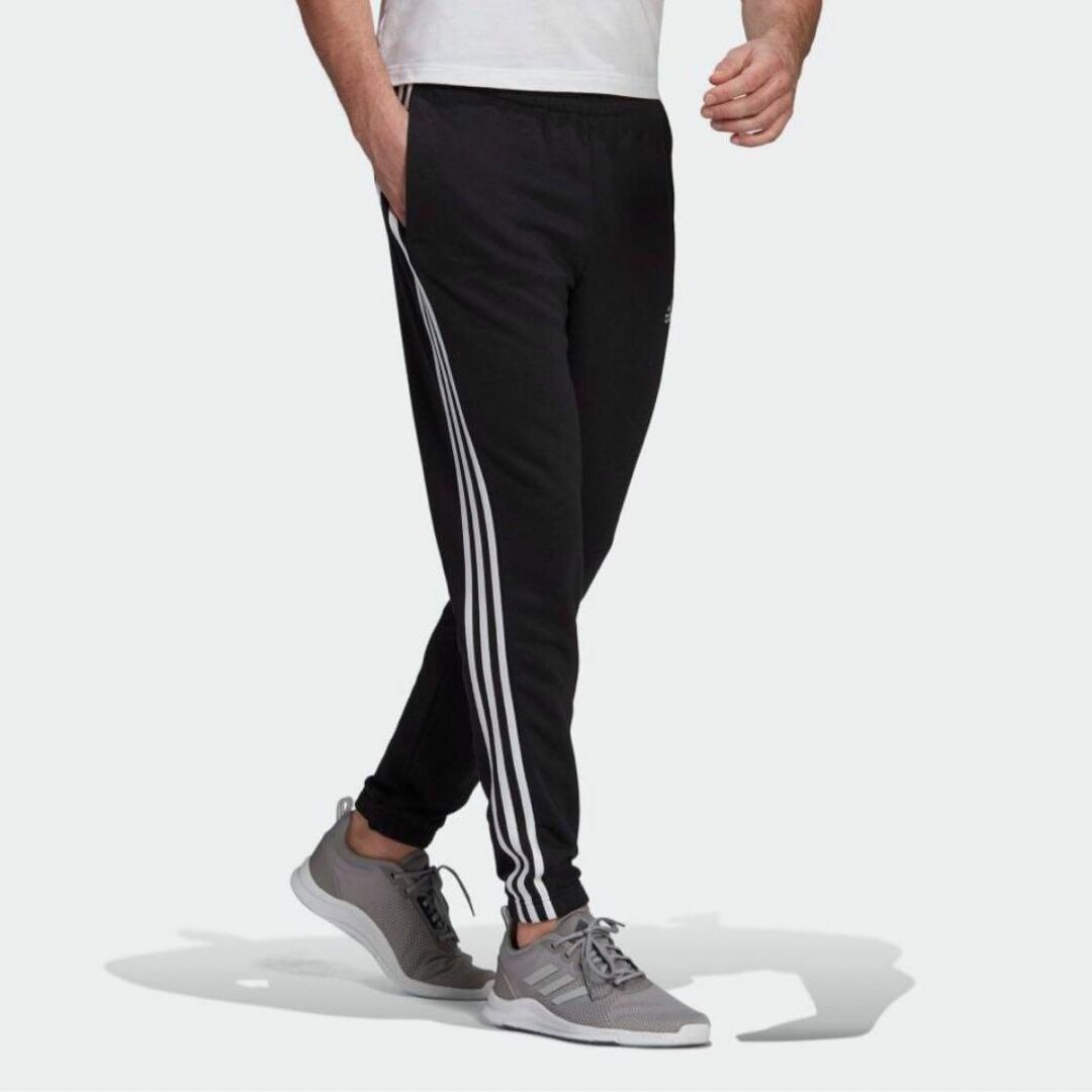 adidas - 【新品】アディダス スウェットパンツ L 黒 テーパード 3