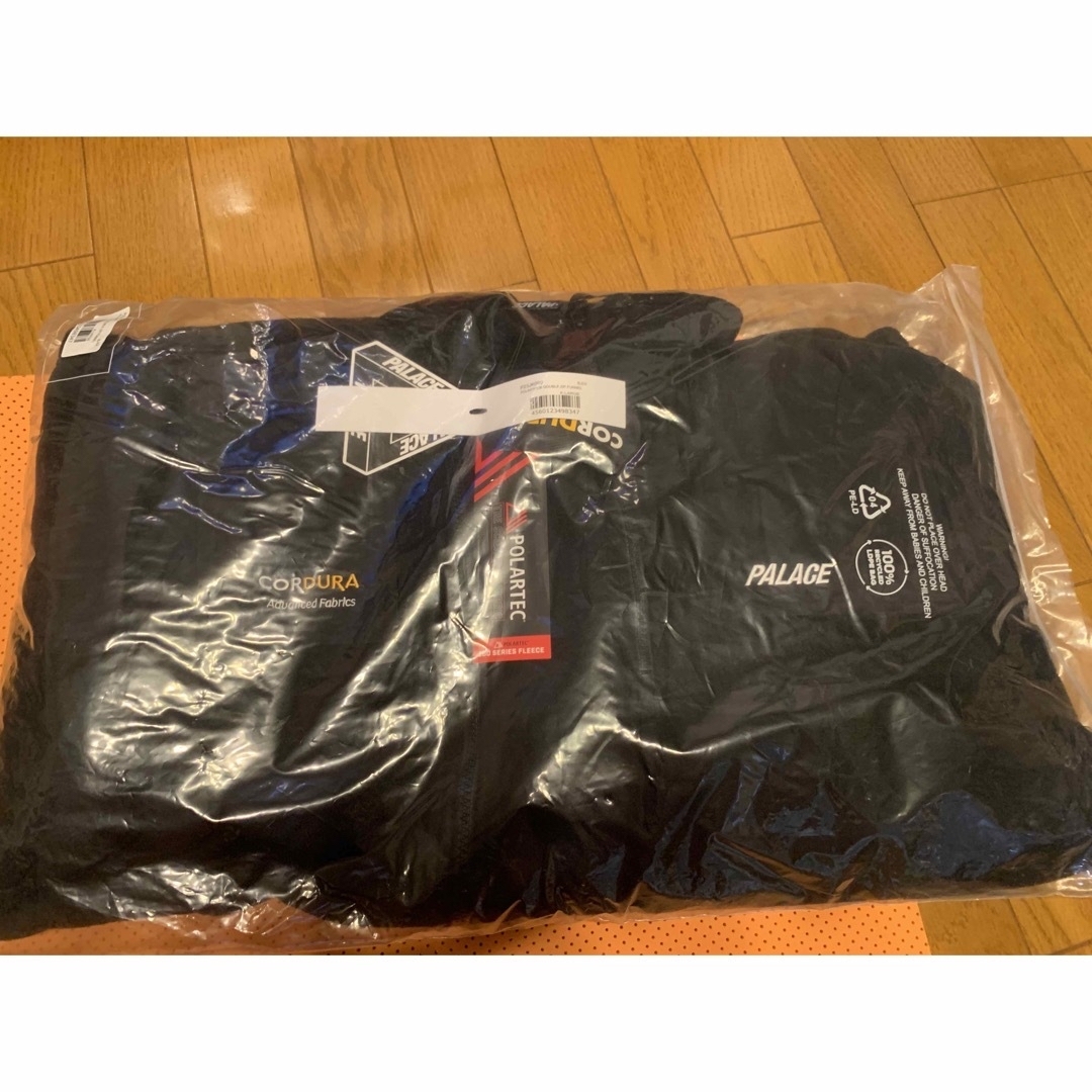 palace polatec double zip flannel