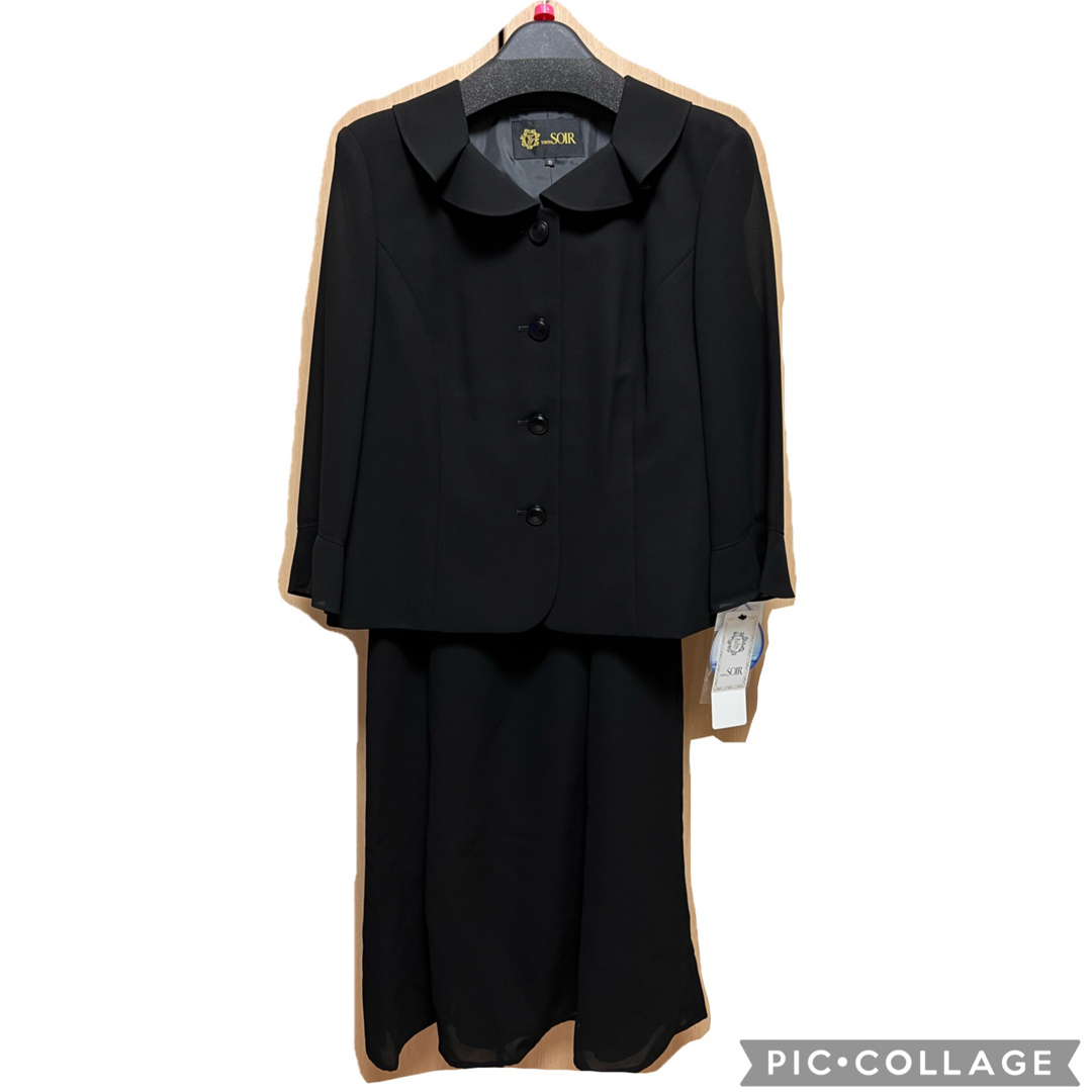 未使用】東京ソワール ウォッシャブルツーピース 11号 - 礼服/喪服