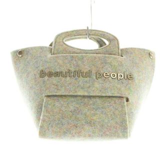 ビューティフルピープル(beautiful people)のビューティフルピープル リサイクルドフェルトアセンブルバッグ トートバッグ(ハンドバッグ)