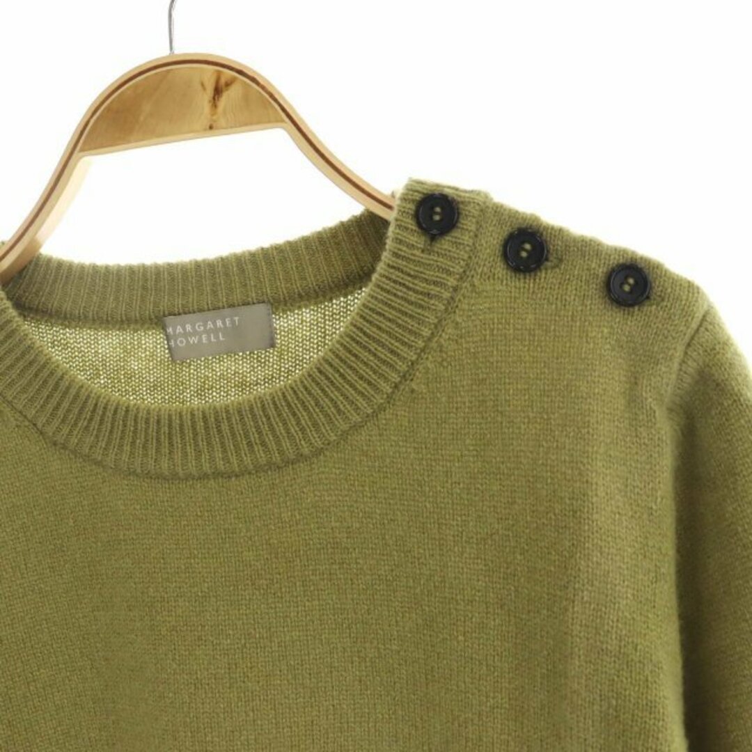 マーガレットハウエル TWISTED CASHMERE WOOL JUMPER