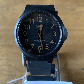 カシオ(CASIO)の【新品】カシオ CASIO クオーツ 腕時計 MW-240-1B2V ブラック(腕時計(アナログ))