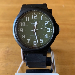 カシオ(CASIO)の【新品】カシオ CASIO クオーツ 腕時計 MW-240-3B グリーン(腕時計(アナログ))