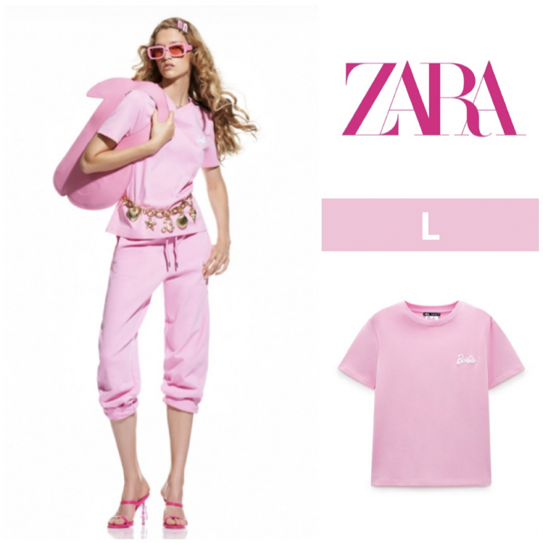 ZARA - 最終価格！！【タグ付き新品】ZARA BARBIE™ MATTEL Tシャツの