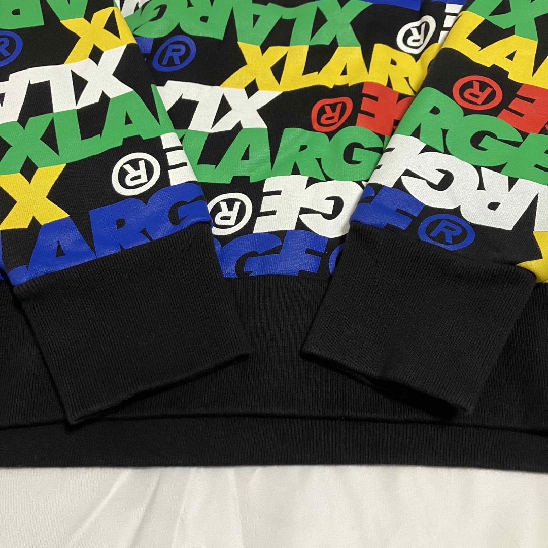 XLARGE エクストララージ　カラフルビッグロゴスウェット　トレーナー　ゴリラ