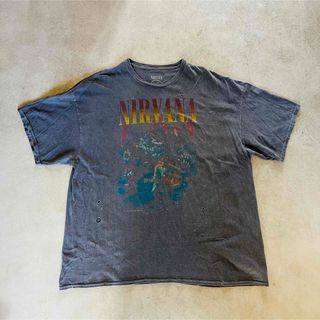 NIRVANA  グラフィック オーバーサイズTシャツ(Tシャツ/カットソー(半袖/袖なし))