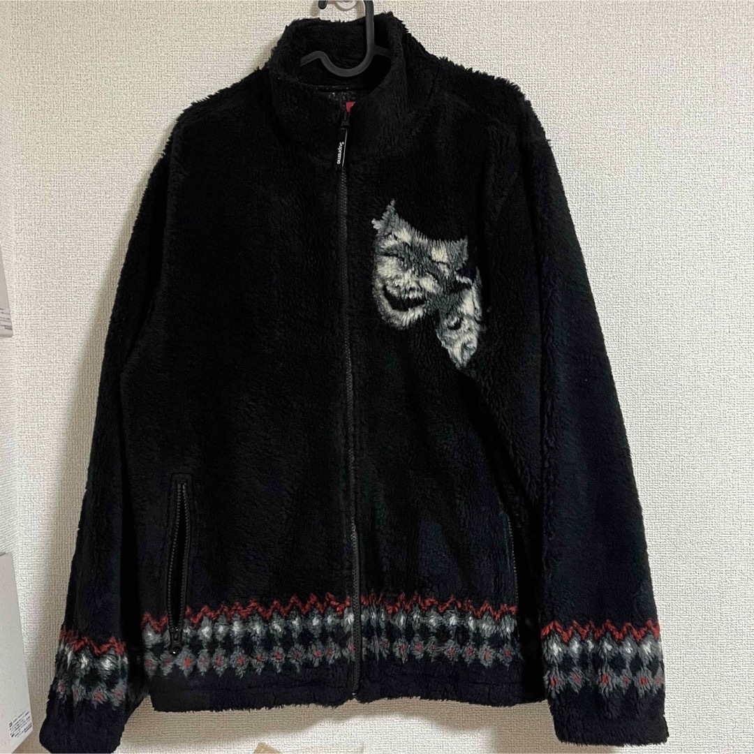 supreme Drama Mask Fleece Jacket Lsize