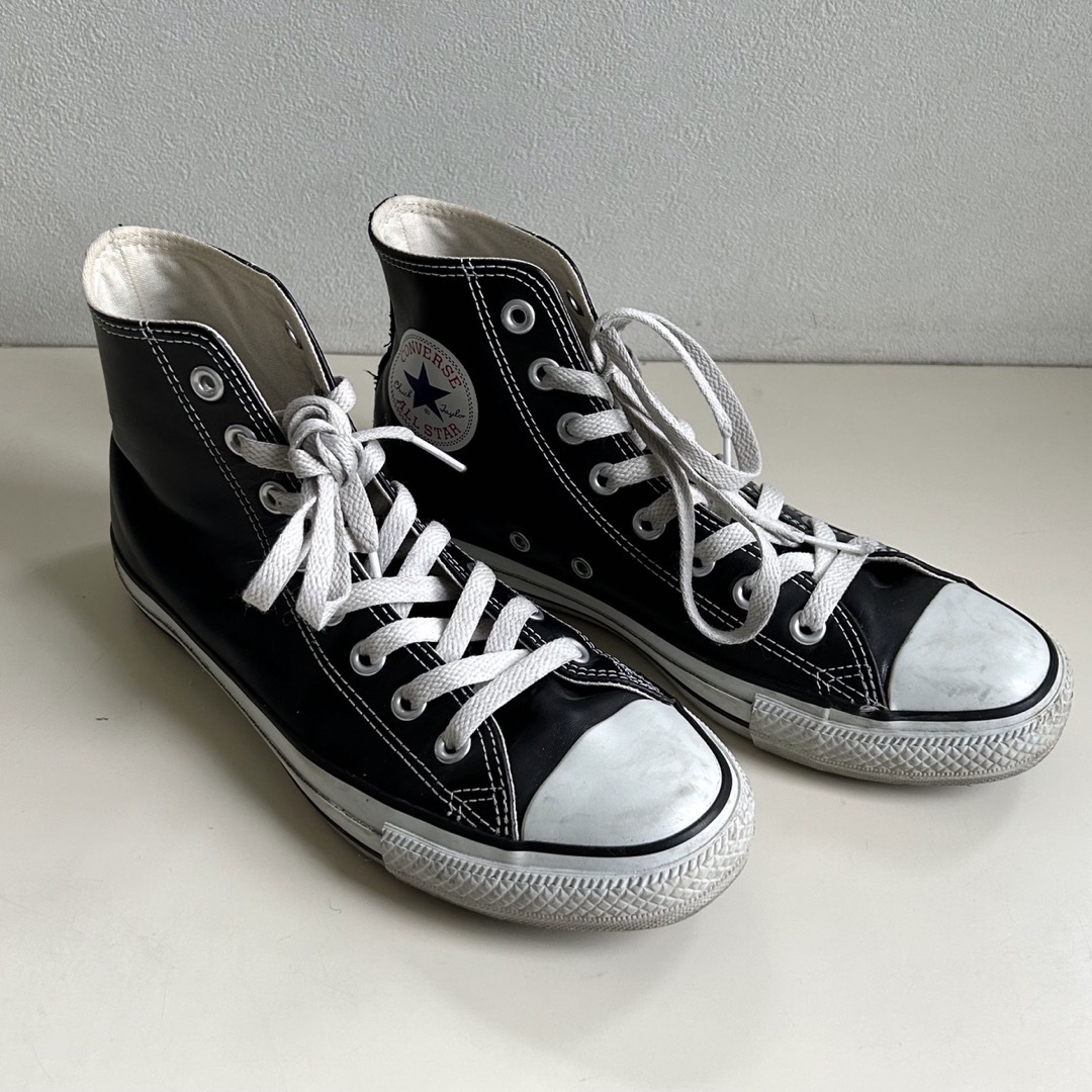 CONVERSE - 【レザーALLSTAR】コンバースオールスターHIレザー 25.5