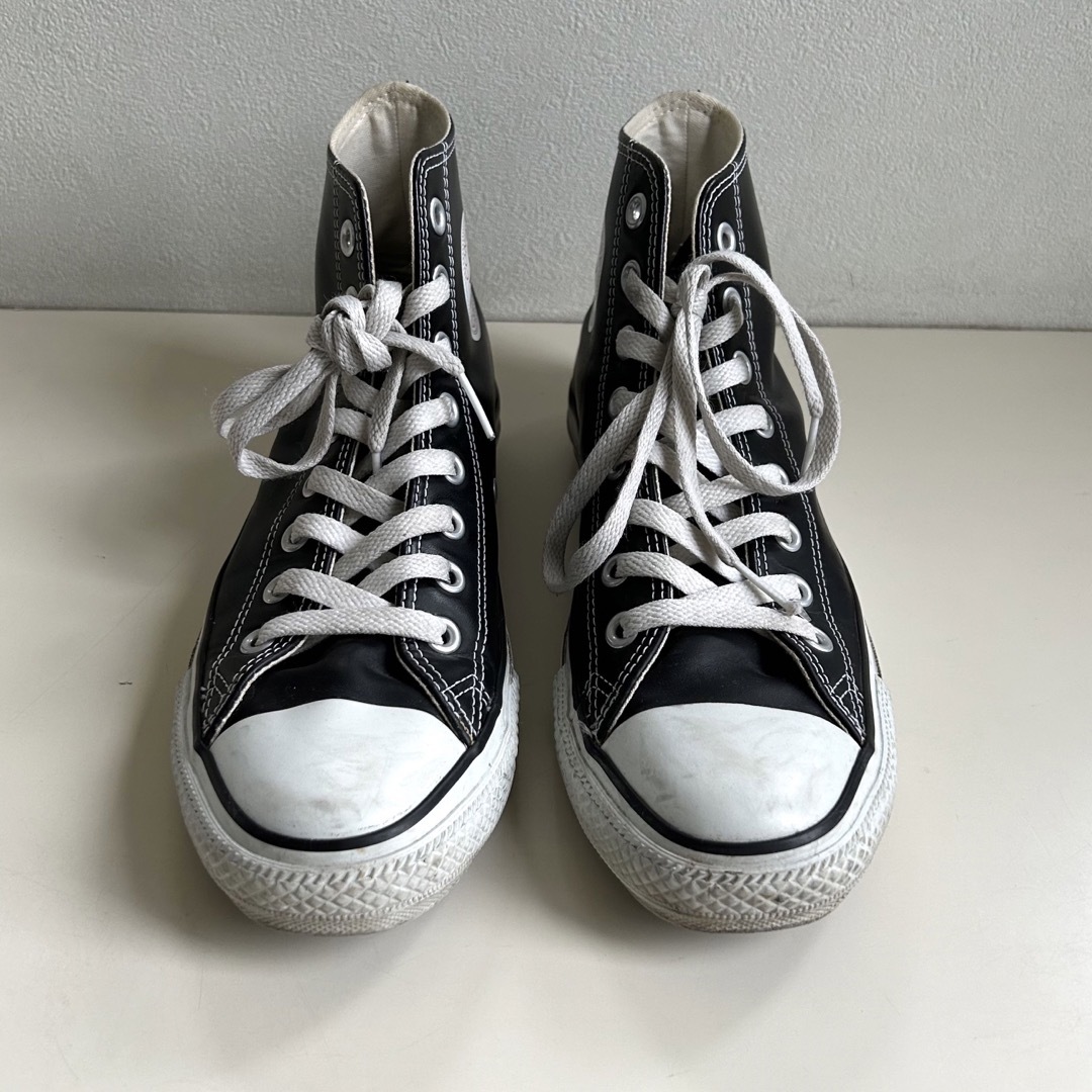 CONVERSE - 【レザーALLSTAR】コンバースオールスターHIレザー 25.5
