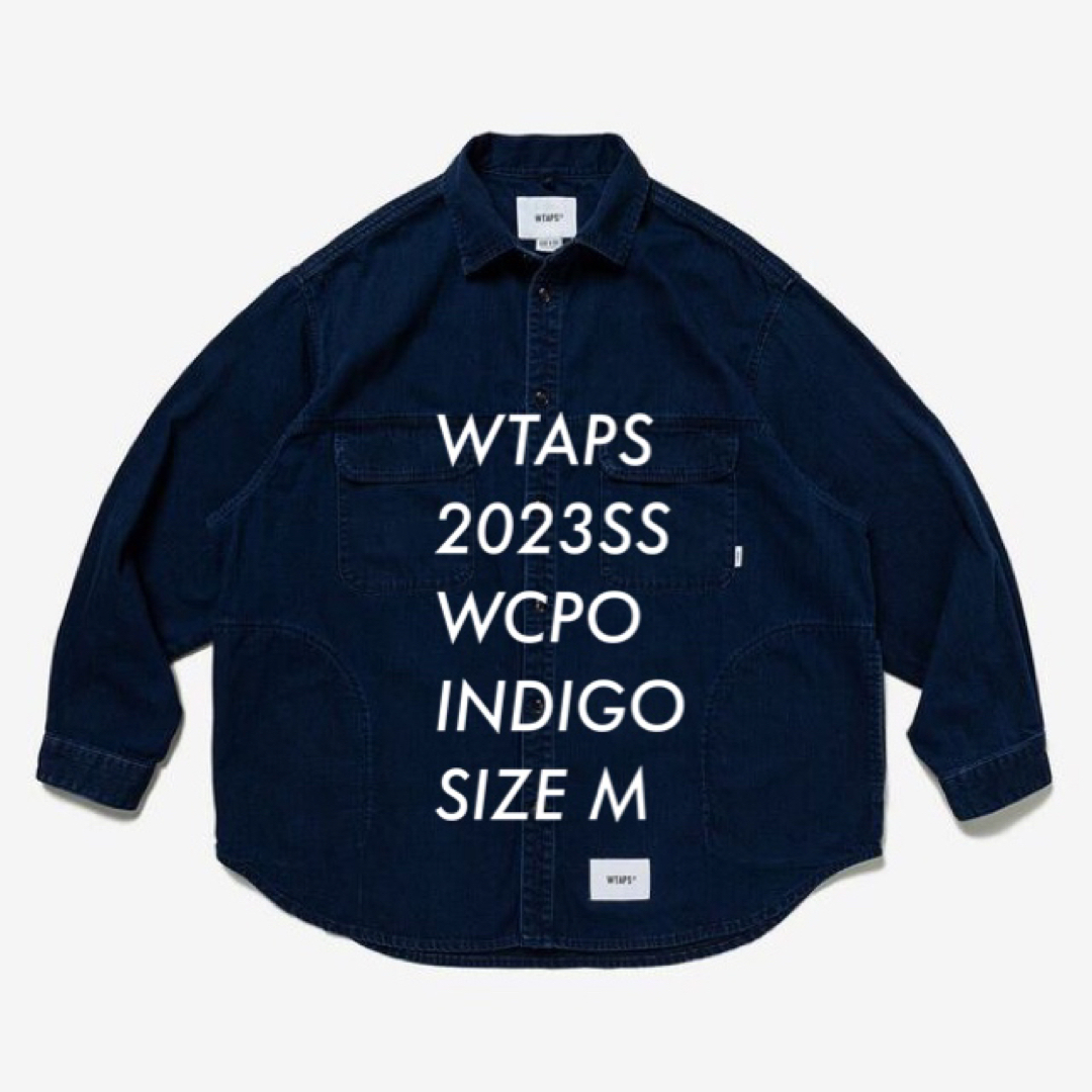 新品 WTAPS 23SS WCPO INDIGO SIZE Mトップス