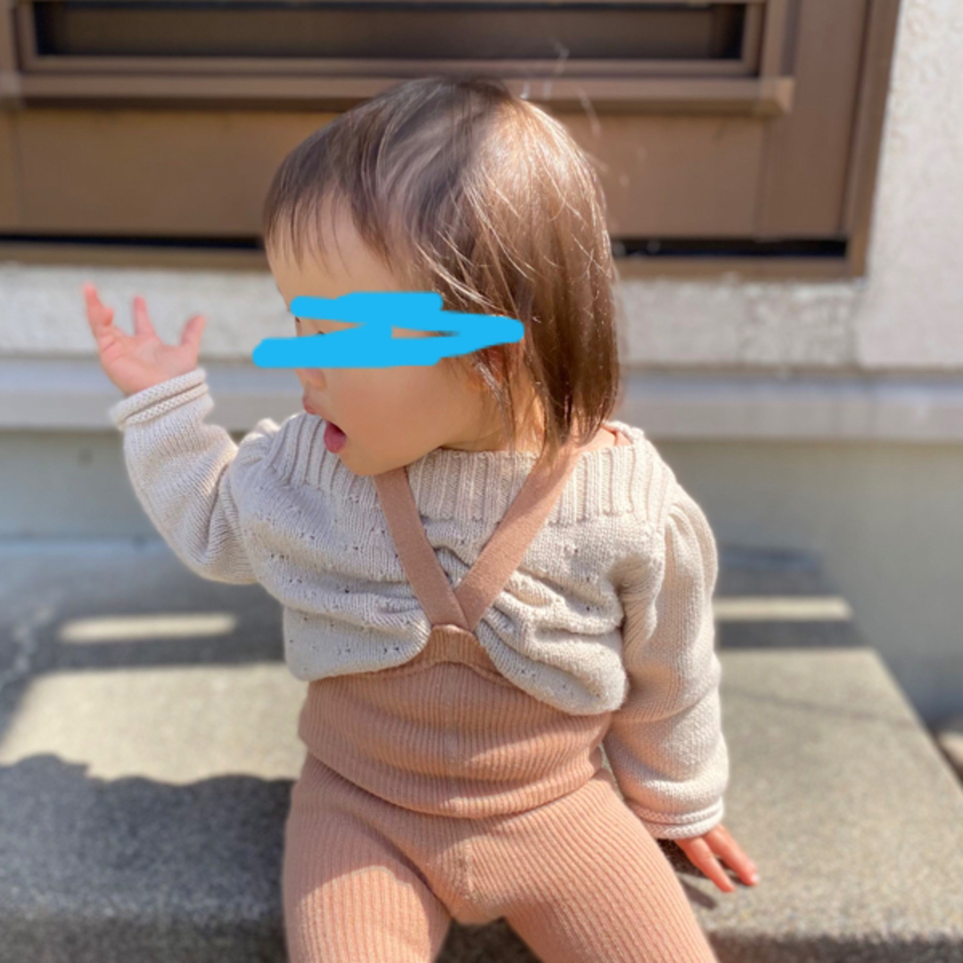 SOOR PLOOM(ソーアプルーム)のSOOR PLOOM セットアップ 18/24m キッズ/ベビー/マタニティのキッズ服女の子用(90cm~)(ニット)の商品写真