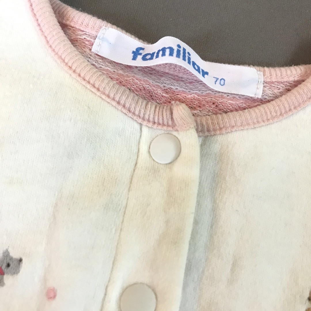familiar(ファミリア)のfamiliar ノルディック　ロンパース キッズ/ベビー/マタニティのベビー服(~85cm)(ロンパース)の商品写真