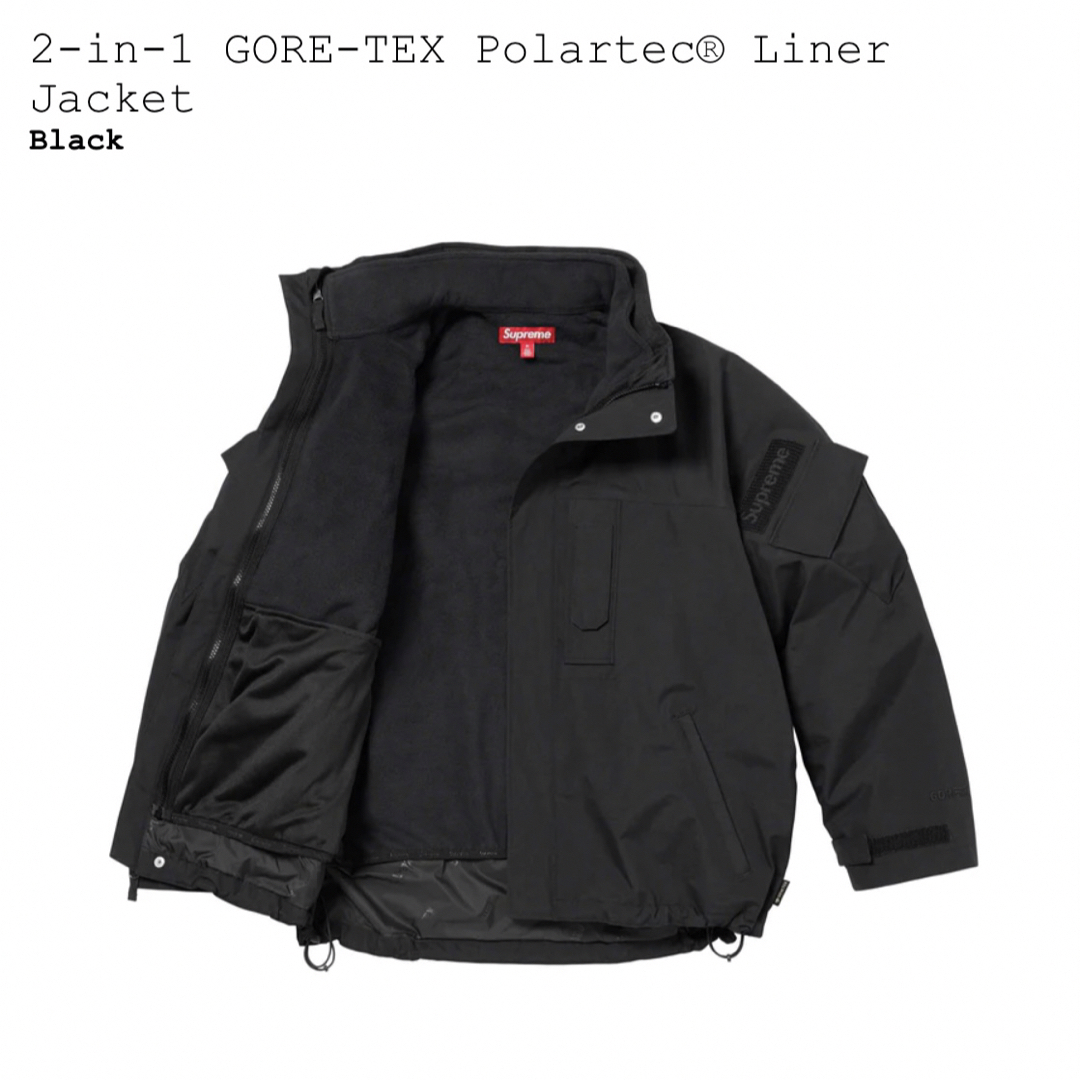 【新品】タグ付★完売★2-in-1 GORE-TEX Polartec