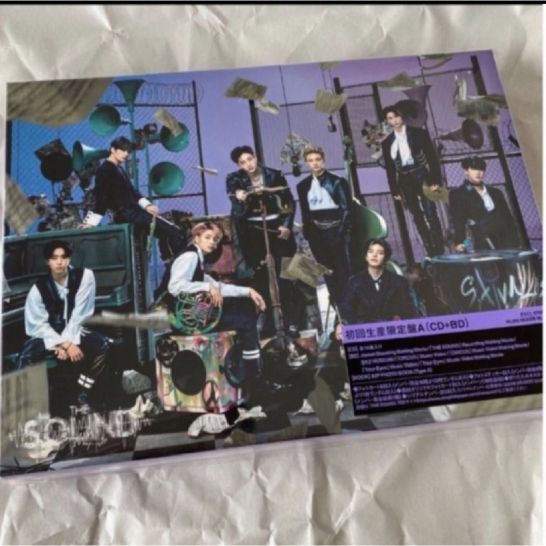 stray kids THE SOUND 初回限定盤A CD BD 開封済み エンタメ/ホビーのCD(K-POP/アジア)の商品写真