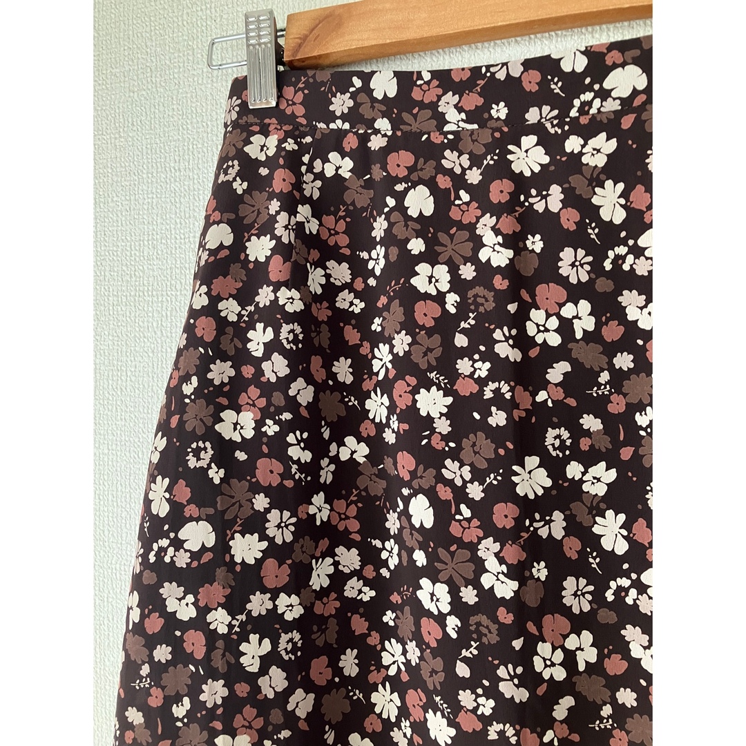 ROSSO autumn flower print skirt