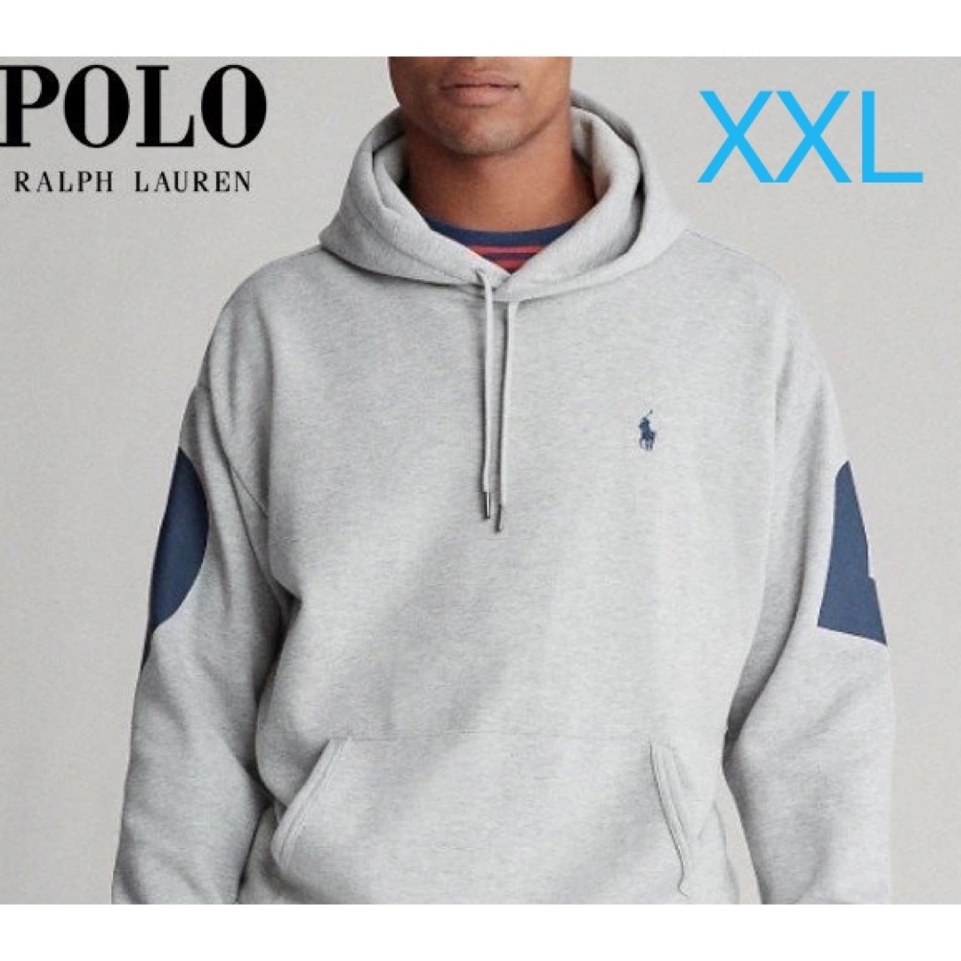 POLO RALPH LAUREN - ポロラルフローレン ヘザーグレー/ネイビーロゴ ...