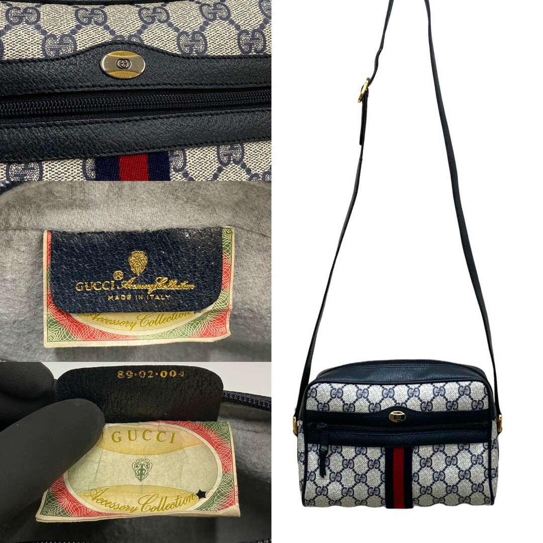 Gucci - 極 美品 GUCCI グッチ オールドグッチ シェリーライン GG ロゴ