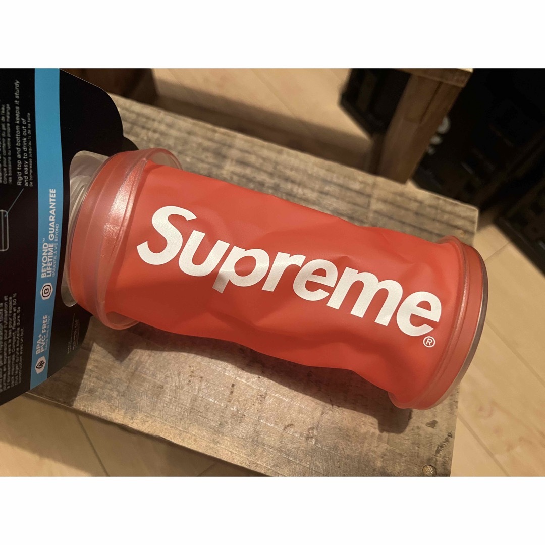 Supreme HydraPak Stash 1.0L Bottle (レッド) - その他