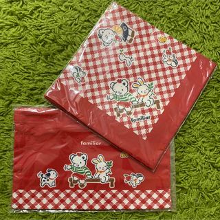 familiar - ☆ファミリア リアちゃん ランチ巾着 ナフキン 2点セット