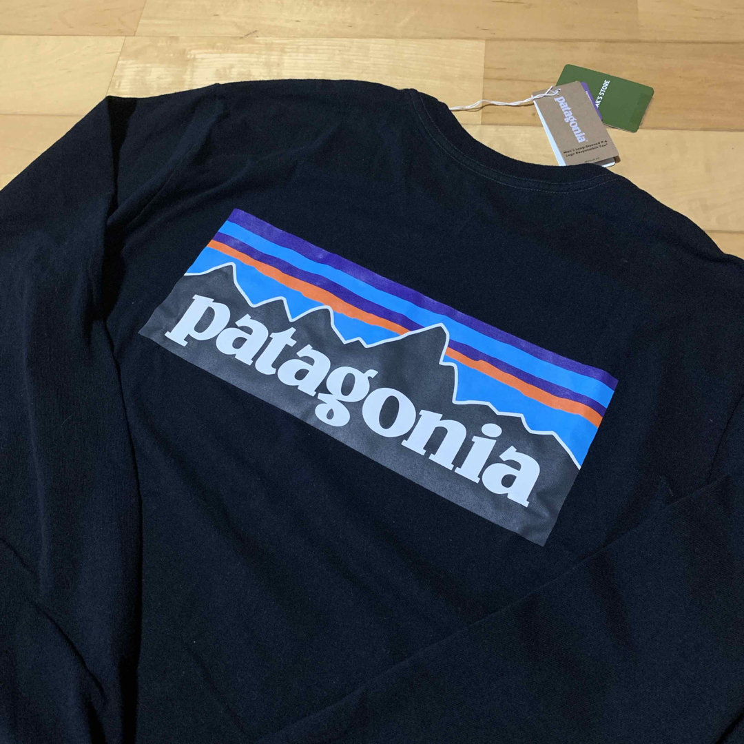 patagonia(パタゴニア)の【処分価格】パタゴニア ロンT Black Sサイズ 新品国内正規品 38518 メンズのトップス(Tシャツ/カットソー(七分/長袖))の商品写真