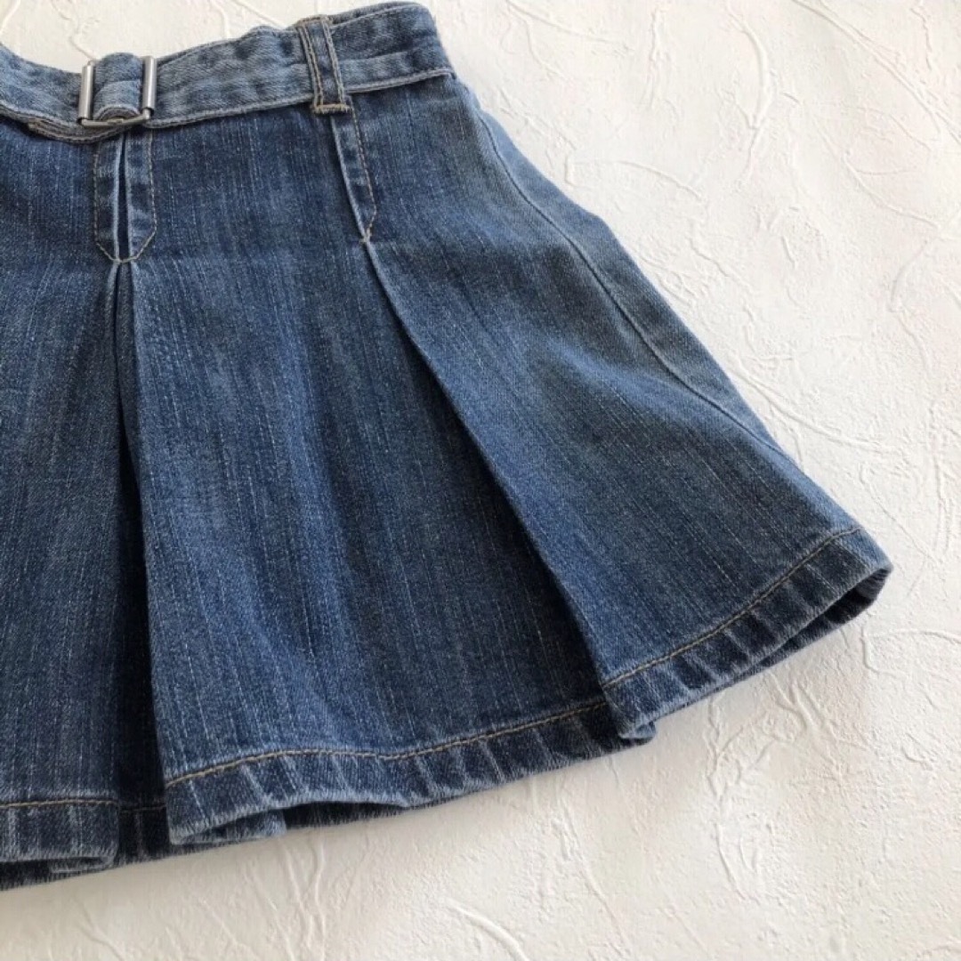 babyGAP(ベビーギャップ)のBaby GAP  デニム スカート  インナーパンツ付き  95センチ キッズ/ベビー/マタニティのキッズ服女の子用(90cm~)(スカート)の商品写真