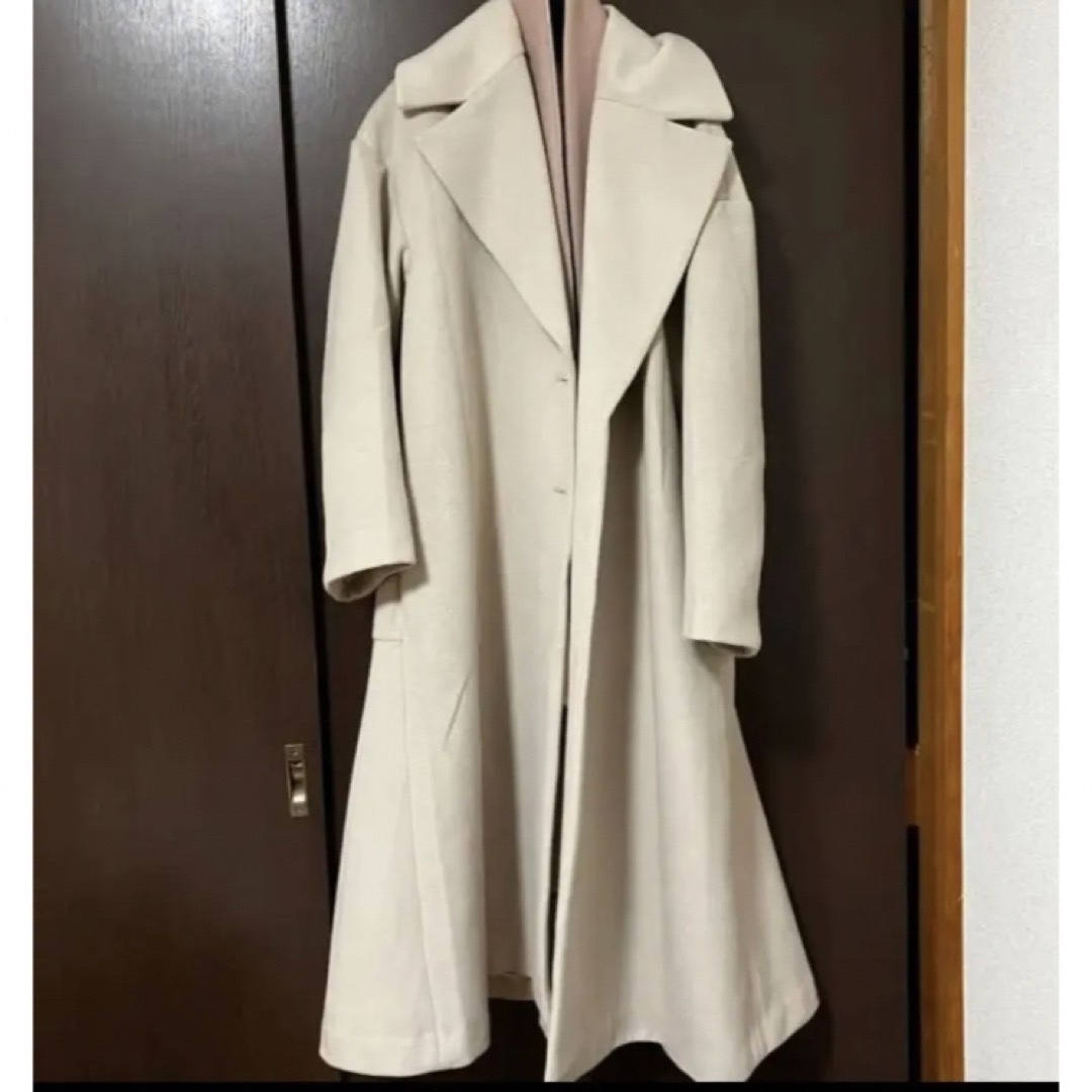 【ハーリップトゥ初期！】Two Tone Belted Dress Coat 3