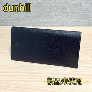 Dunhill - ✨新品未使用✨dunhill ダンヒル レザー ロゴ 二つ折り 長