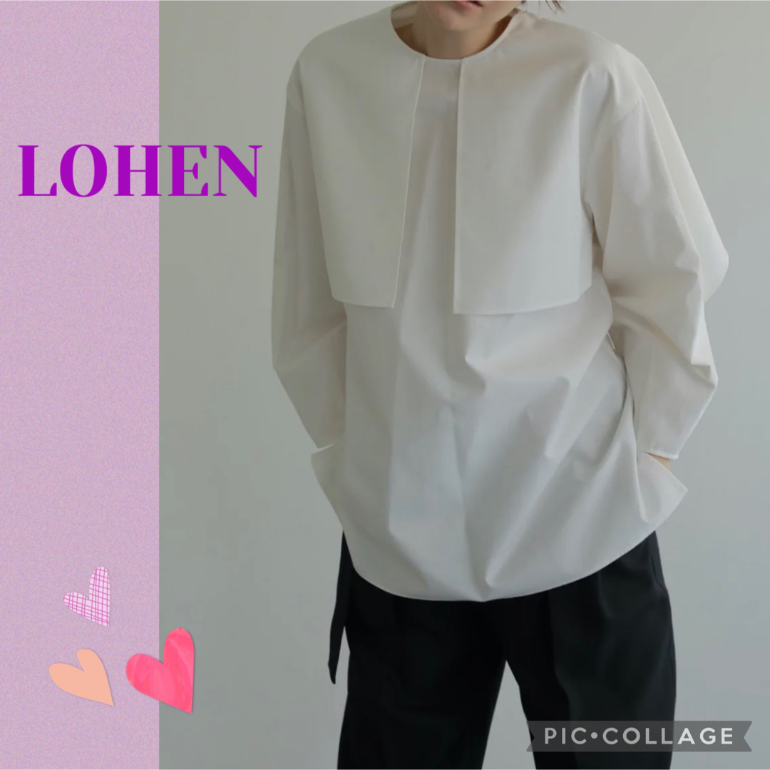 限定予約販売品 今期 LOHEN ローヘン ケープブラウス - シャツ