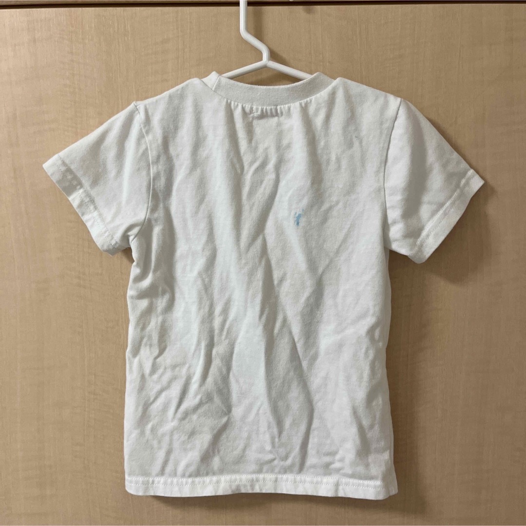 PEANUTS(ピーナッツ)のスヌーピー 半袖シャツ 白 110 ホワイト キッズ/ベビー/マタニティのキッズ服男の子用(90cm~)(Tシャツ/カットソー)の商品写真