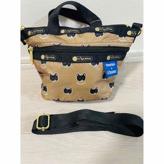 LeSportsac レスポートサック　猫柄2way バッグ